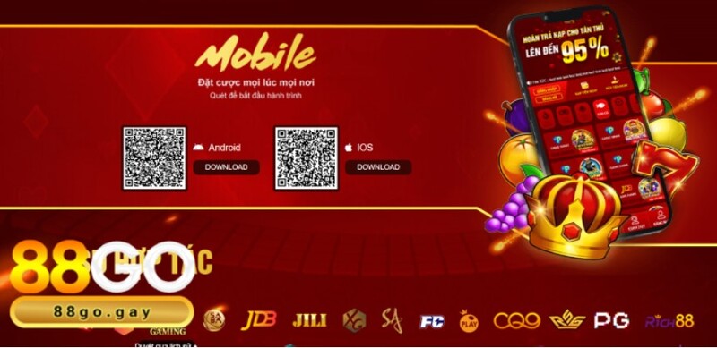 88GO thiết lập app chơi game hiện đại cho mọi thiết bị